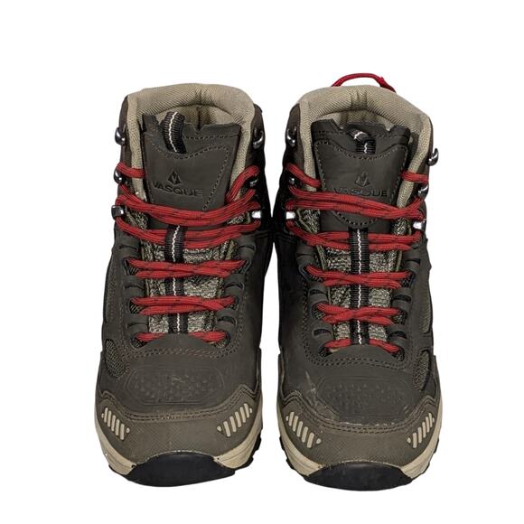 Vasque Breeze AT UltraDry Youth Kid's Size 1 Shoes Brown Waterproof Hiking Boot - Picture 2 of 11